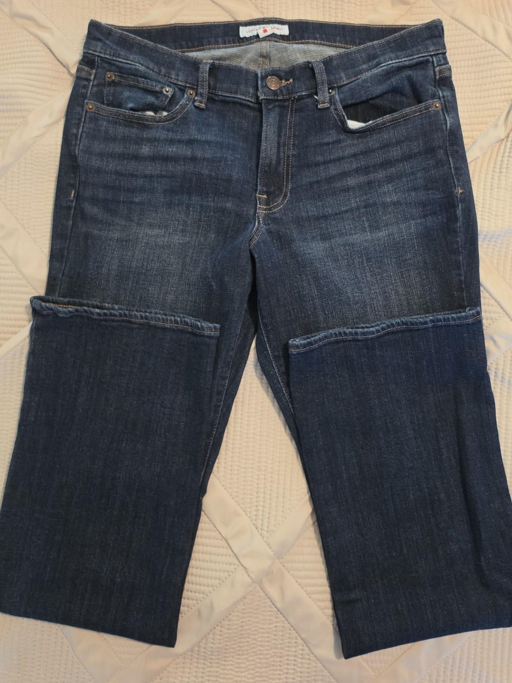 Lucky Brand Dark Blue Denim Jeans